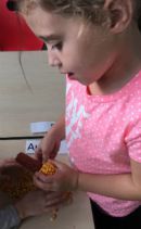 Olivia Keizer gets to work