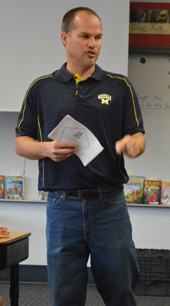 Every year, teacher Jon Hovingh teaches students about Sept. 11, 2001, marking the terrorist event’s anniversary