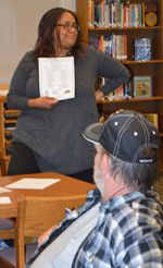 Wyoming Junior High social worker Brooke Davis works to build awareness of mental health issues